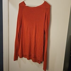 Old Navy Orange Lightweight Sweater Size Medium $8